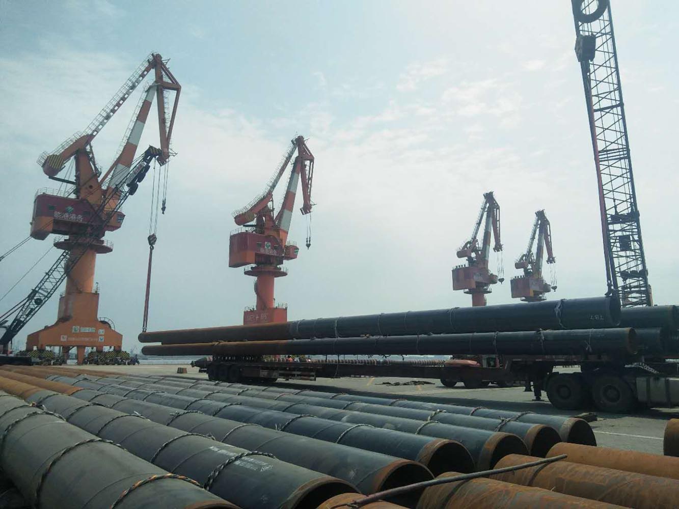 Honduras Bulk&nbsp;Handling&nbsp;Dock&nbsp;Marine&nbsp;Structures Project 