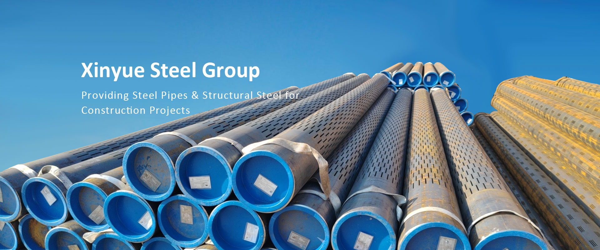 Providing Steel Pipes & Structural Steel for Construction Projects