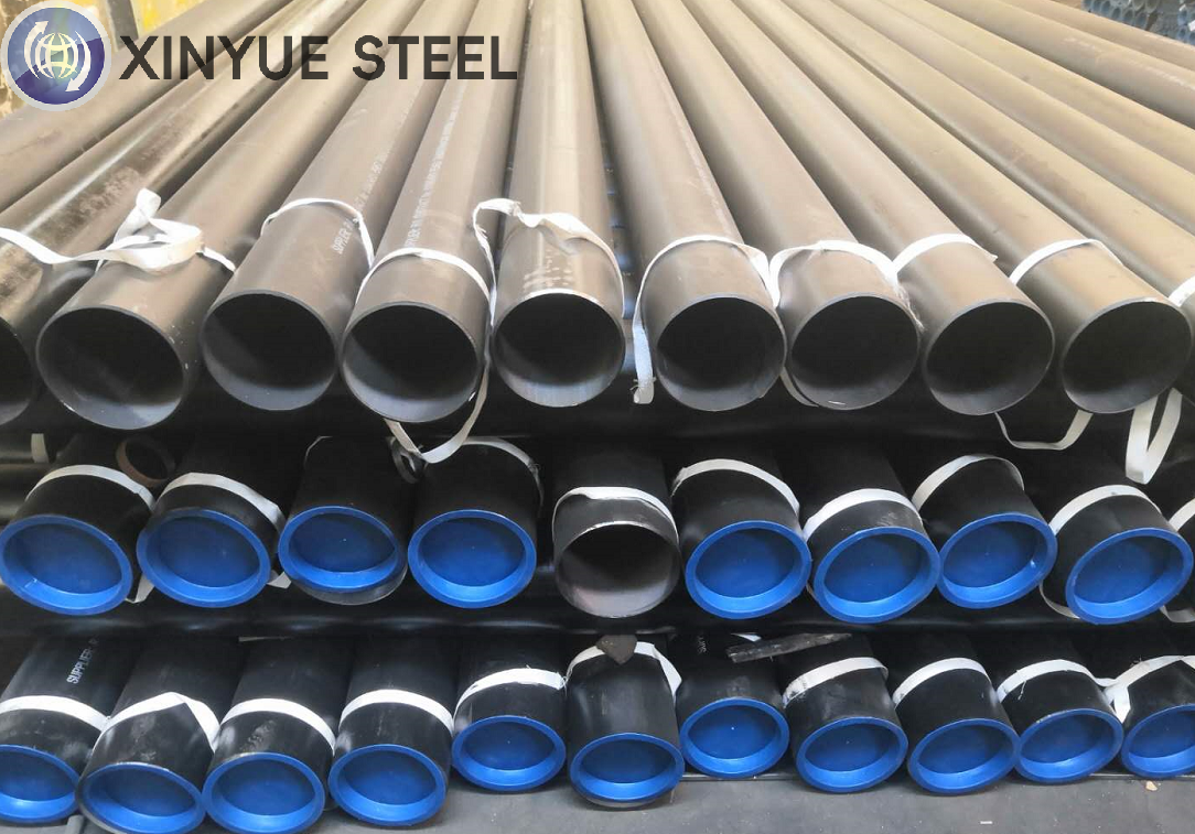 Seamless steel pipe from Xinyue Steel to Mexico.png
